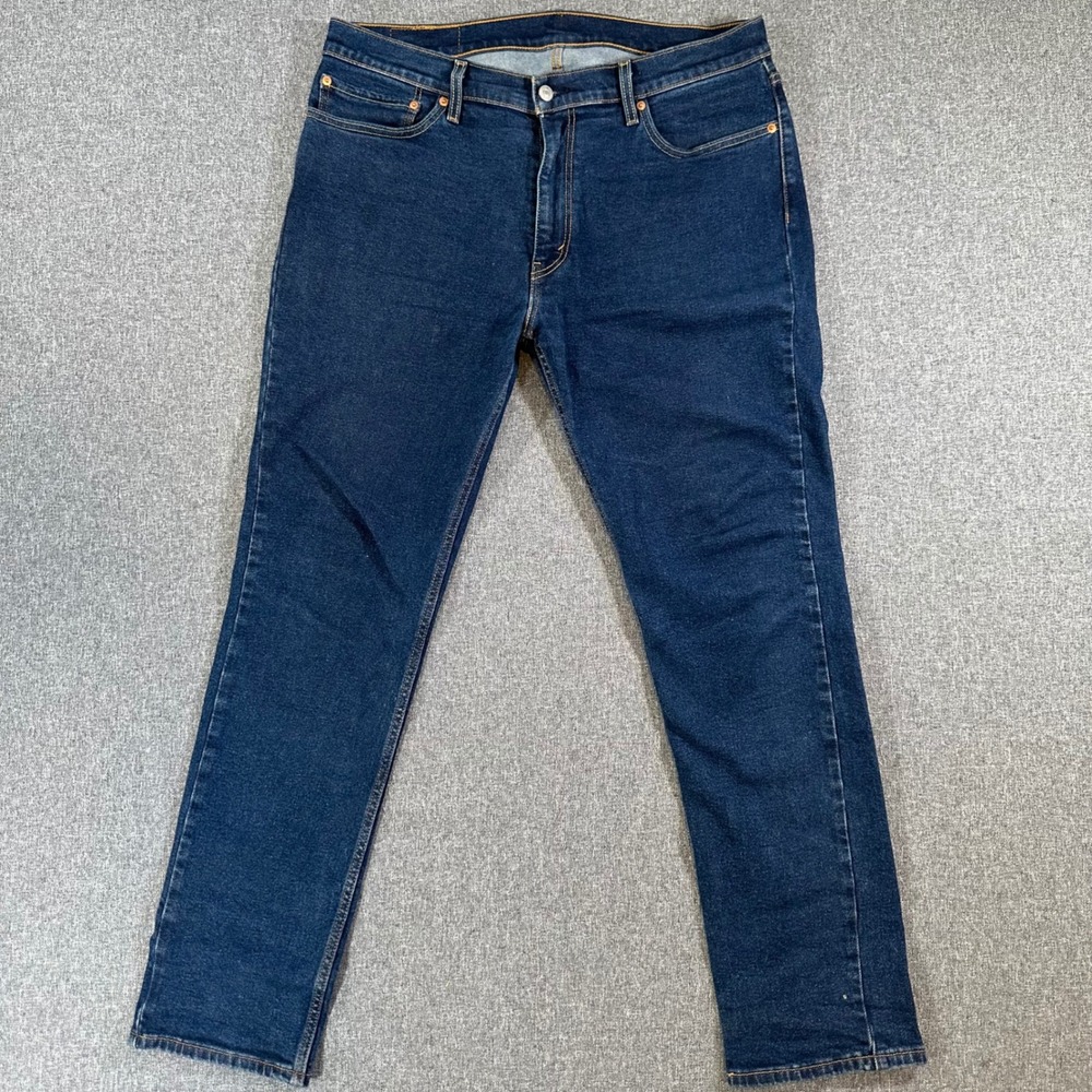 Levi's Jeans Mens 36 511 Slim Fit Dark Indigo Blue Stretch Denim EXCELLENT